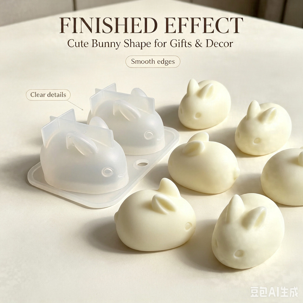 Soap Making Supplies - Stampo in Silicone 3D a Forma