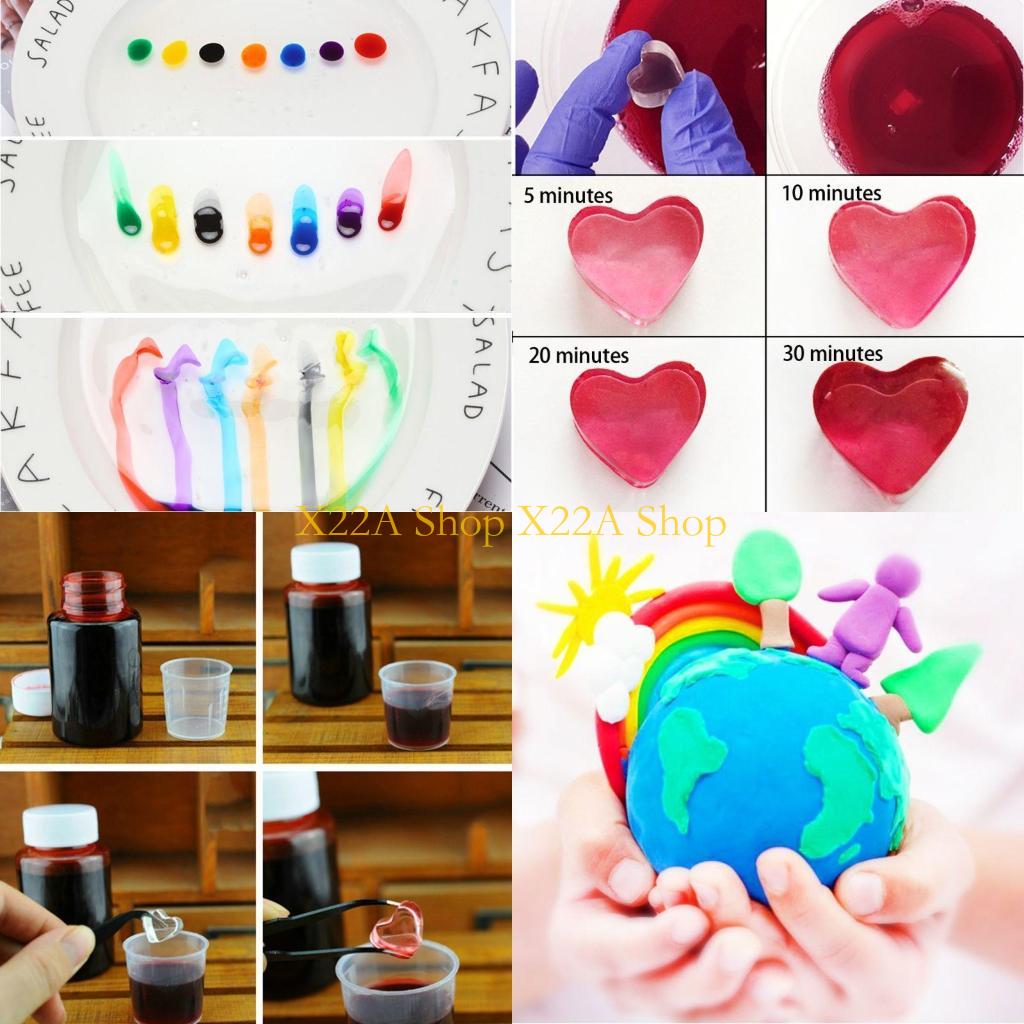 Soap Making Liquid - Set coloranti unici a 7 colori,