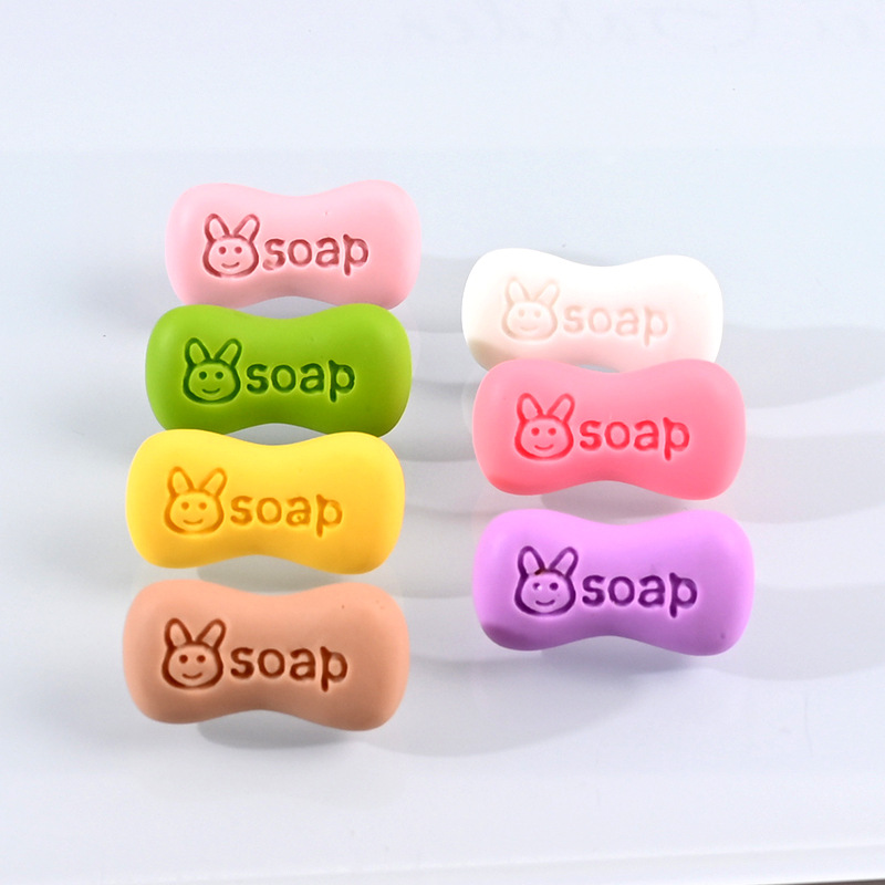 Soap Making In School - 10 pz Simulazione Sapone Resina Cabochon