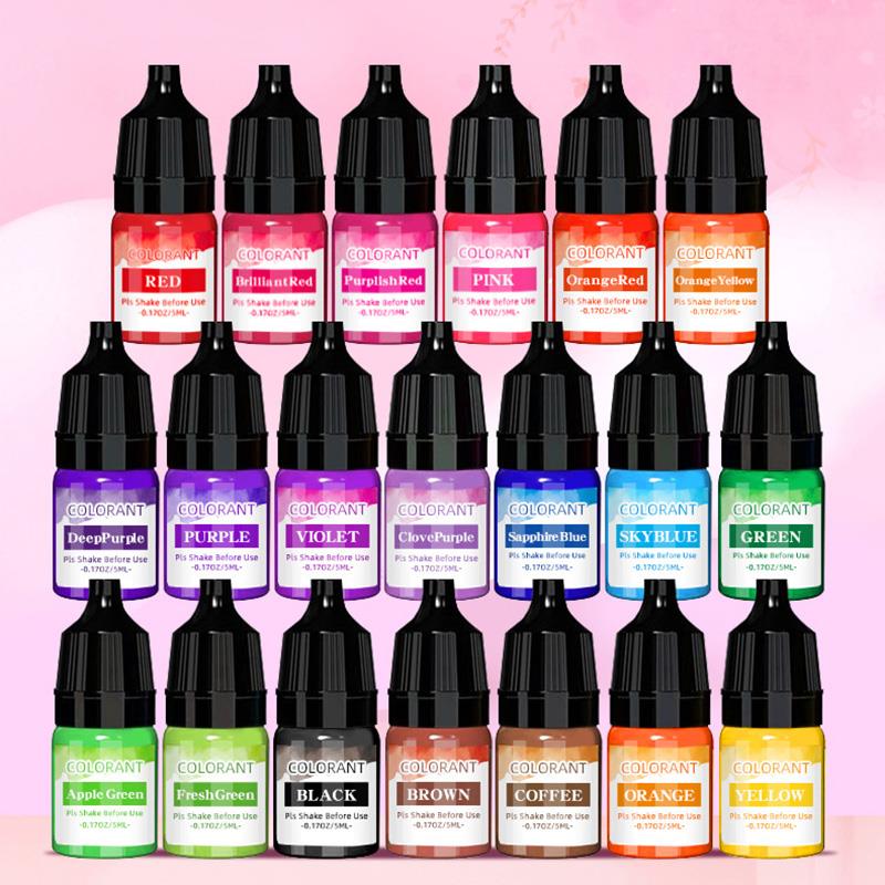 Soap Making Ingredients - 5 ml/Bottiglia Candela Cera Pigmento Colorante