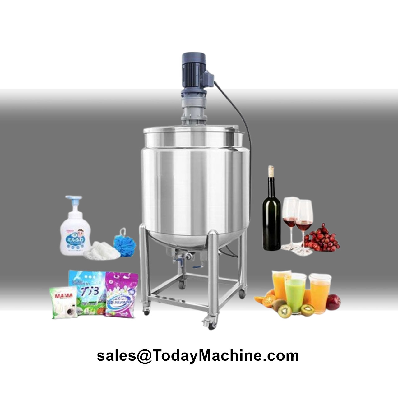 Soap Making Liquid - Linea di Produzione con Serbatoio di