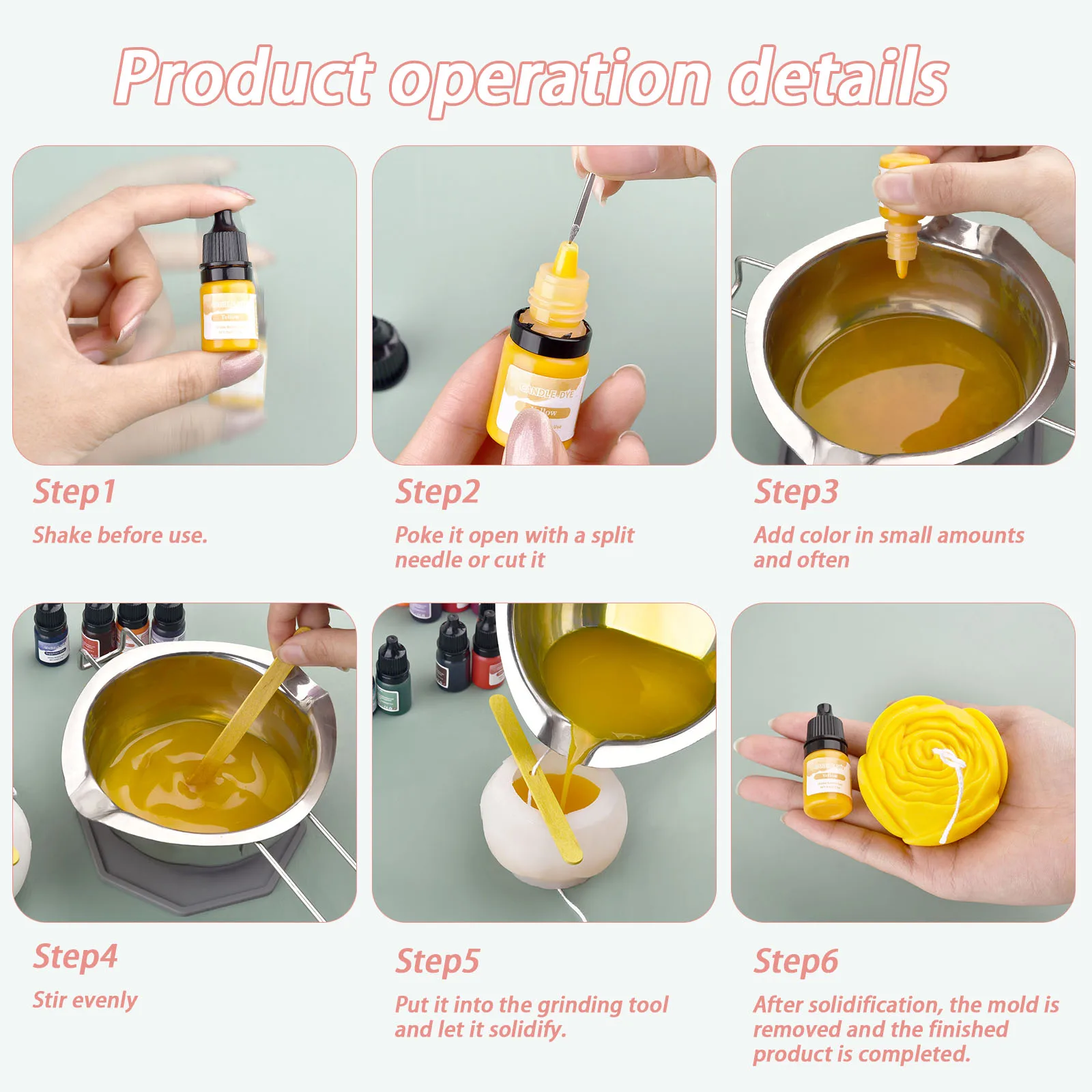 5 ml/Bottiglia Candela Coloran - Soap Making Liquid recensione e prezzo