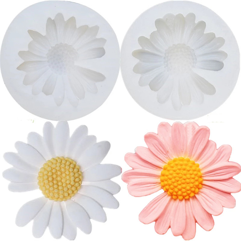 3D Daisy Flower Mold Sun stamp - Soap Making Supplies recensione e prezzo