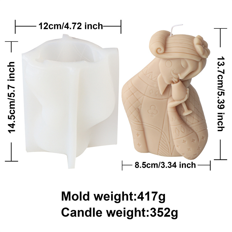 Stampo in silicone per candele - Soap Making Jug recensione e prezzo